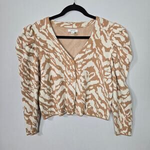 Nine West Women's Puff Sleeve Cardigan, Size XL